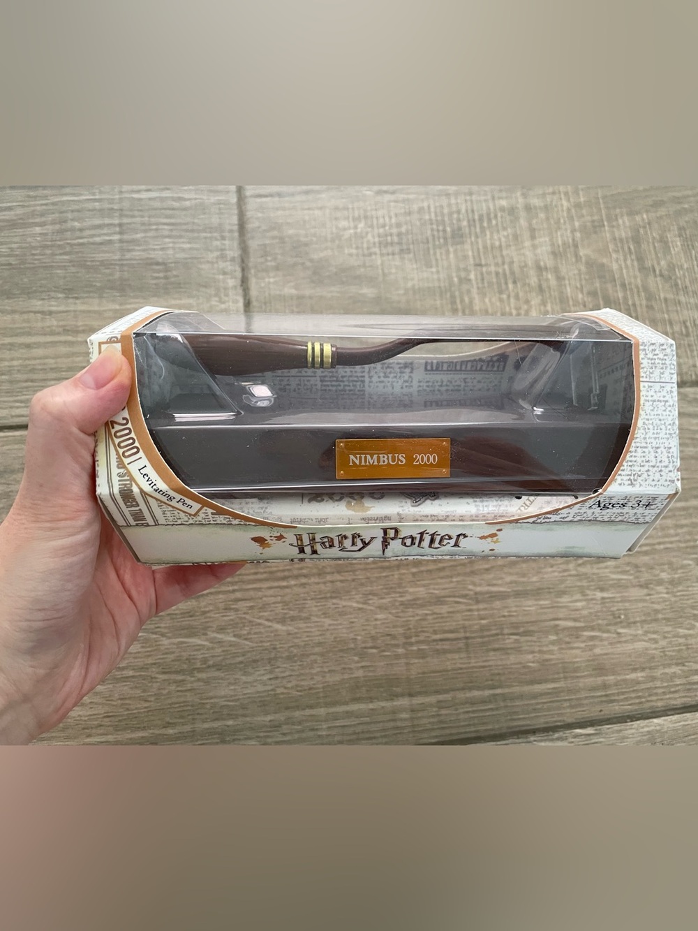 🧙 Harry Potter Nimbus 2000 Brown Wand pen🖊️